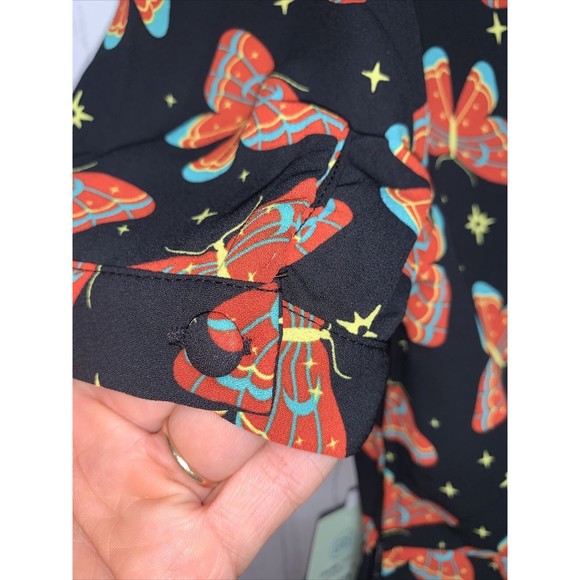 Womens Size XS ModCloth Butterfly Print Scoop Dress NWT - Picture 6 of 7